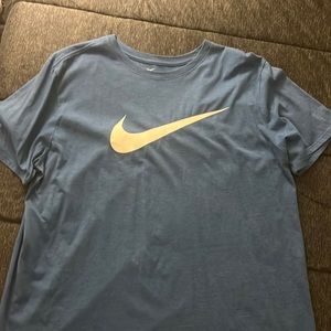Nike blue shirt XL